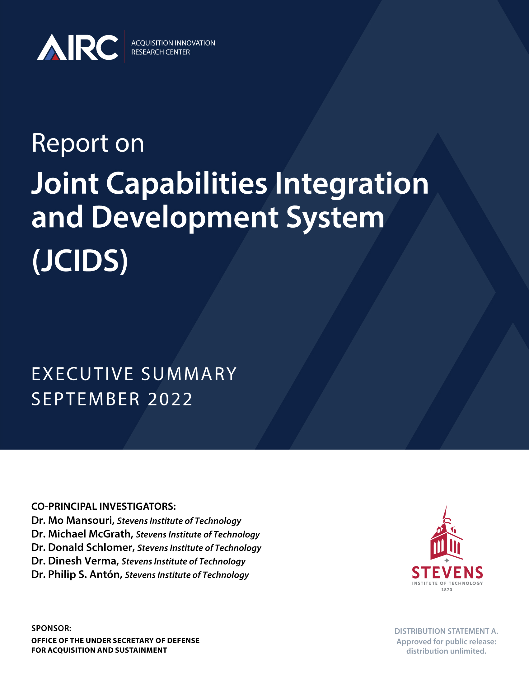 Joint Capabilities Integration and Development System (JCIDS
